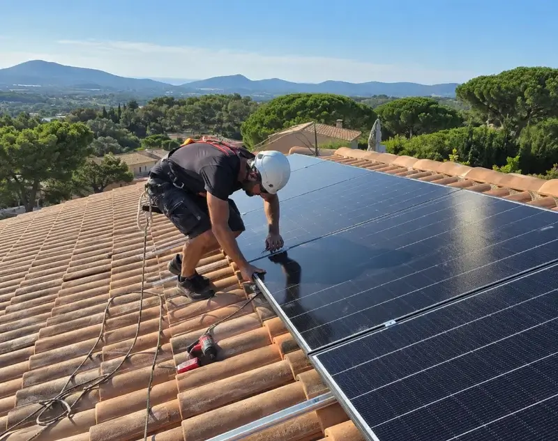 Installateur panneaux solaires Busserolles — pose photovoltaïque sur toiture